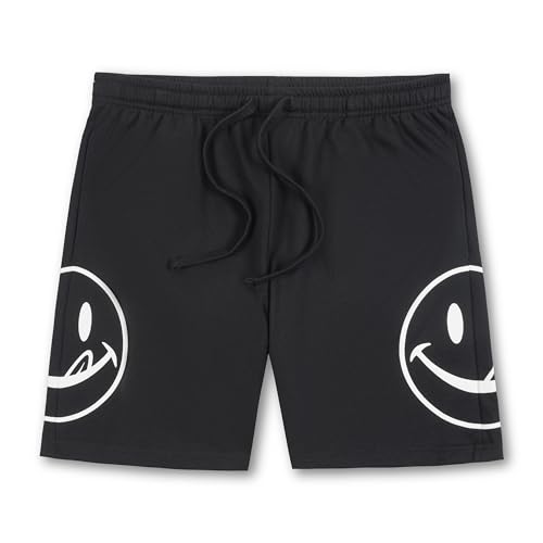 JOE BOXER French Terry Mens Pajama Shorts, Logo Print Mens Sleep Shorts Loungewear, Summer PJ Bottoms