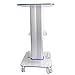 Beauty Cart - 3 Tier Acrylic Salon Rolling Equipment Cart Instrument Tray,Spa Beauty Machine Trolley Stand,Max Load 99lbs