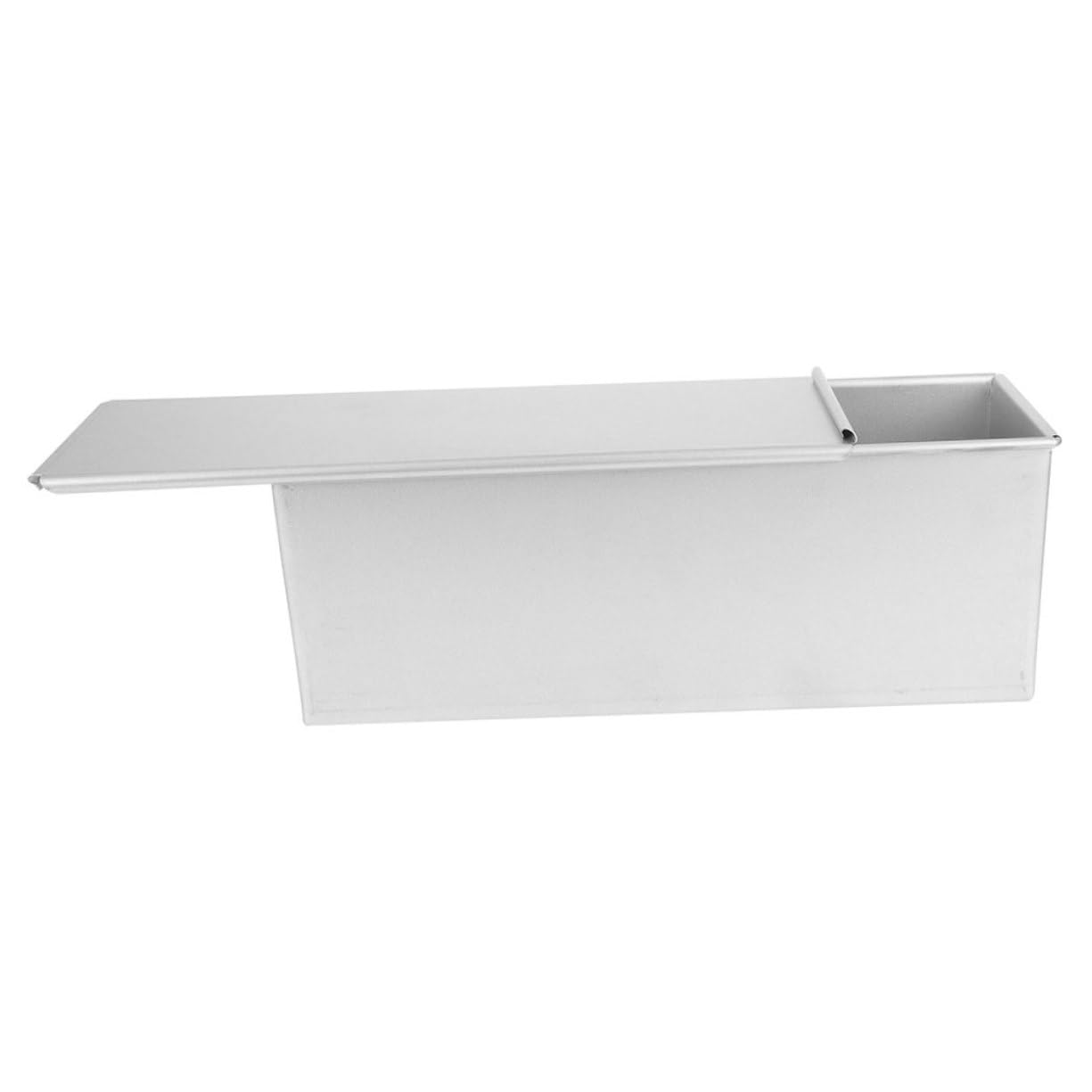 Alipis 3piezas Molde De Pan Con Tapa Deslizante Antiadherente Para Hornear Pan De Caja Para Tostadas y Sándwiches