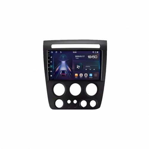 Carplay para Hummer H3 con pantalla táctil HD fluida procesador de 4 núcleos y Bluetooth integrado