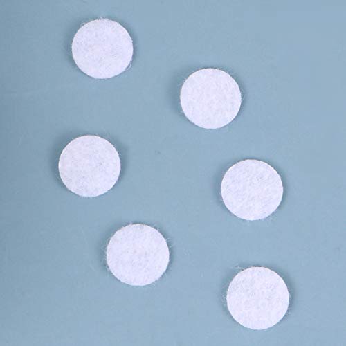 EXCEART 200 Pcs Filtros de AlgodÃ£o Filtros de Esponja de SubstituiÃ§Ã£o Filtros de MicrodermoabrasÃ