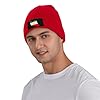 Melbrakin Derafsh Kaviani Flag of The Late Sassanid Empire Hat Winter Unisex Beanie Red #4