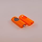 - Bonitos colores Funda para mando a distancia Hörmann HSE2 y HSE4 (2 unidades), color naranja