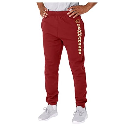 FOCO Washington Commanders NFL Mens Team Color Sweatpants