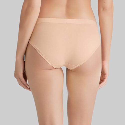 Image of Tommy John Women's Supima Cool Cotton Briefs, Silky Soft Stretch Fabric Seamless Hipster Style Briefs, Panties Full Coverage