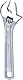 BRILLIANT TOOLS BT014804 Rollgabelschlüssel 4, 0 - 15 mm [Powered by KS TOOLS]