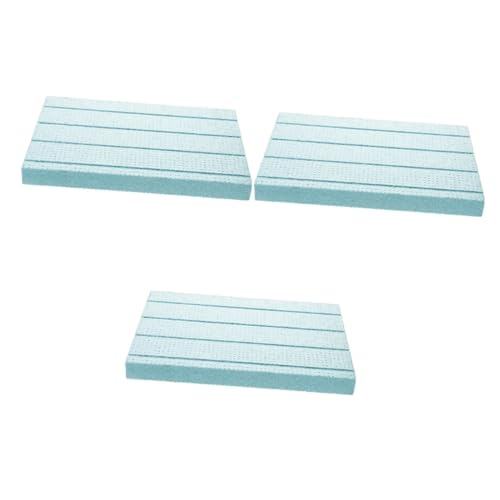 Housoutil 3 Piezas De Tablero De Espuma De Poliestireno Expandido Placa Inferior De Montaña Tableros De Espuma De Modelado Espuma Blanca Gruesa Para Manualidades Papel De Colores