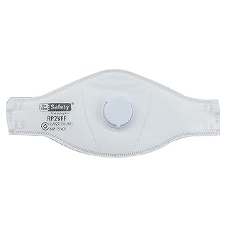 On Site Safety P2 Flat Fold Valved Respirator (10-pack)