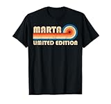 Photo Gallery marta first name funny retro vintage birthday maglietta Photo Gallery marta first name funny retro vintage birthday maglietta