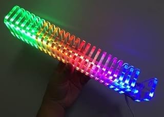 Anncus KS25 DIY Professional LED Sheet Music Display Electronic Production Light Cube VU Table Dream Crystal Tone Column Light Cube - (Color: Finished Set)