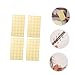 TEHAUX 60 Sheets Paper Hole Reinforcement Stickers Binder Reinforcement Stickers for Scrapbook