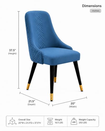 Image of WOODEN SPACE 4 Seater Wooden Dining Table Set | Urban Marble Top Dining Table with Chairs for Dining Room & Kitchen (Modern Vento Blue) (42 x 42 x 30 inch)