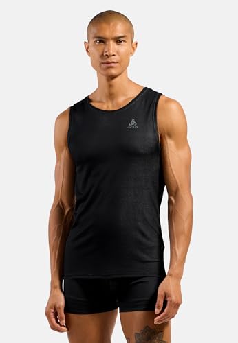 Odlo Unterhemd Herren Kurzarm Active F-Dry Light I Funktionsshirt I Funktionsunterwäsche Singlet Sportunterhemd I Herren Odlo Unterhemd Herren Kurzarm Active F-Dry Light I Funktionsshirt I Funktionsunterwäsche Singlet Sportunterhemd I Herren