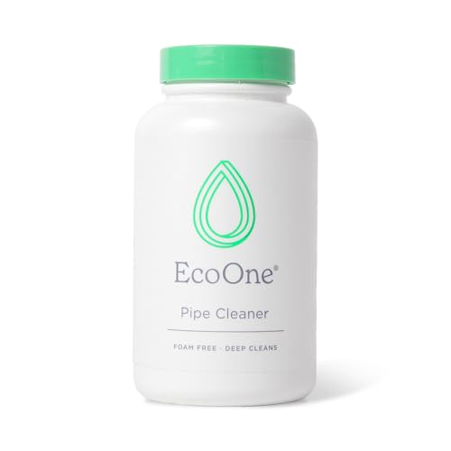 Pipe Cleaner by EcoOne | All-Natural Spa & Hot Tub Pipe and Jet Cleaner | Hot Tub Jet Cleaner Made with Non-Foaming Alkaline Ingredients | Deep-Penetrating Jetted Tub Cleaner, 8 Oz