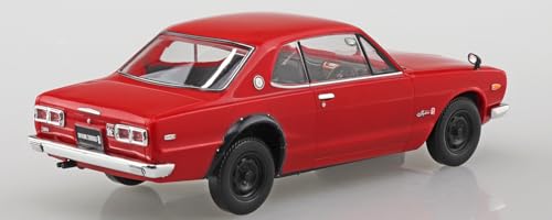Aoshima Nissan C10 Skyline 2000GT-R escala 1:32 miniatura 3