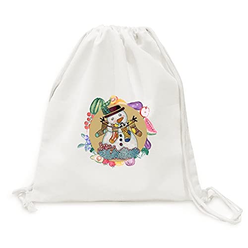 Sac en tissu pliable à sangle pour fruits légumes fin des sachets plastiques noël