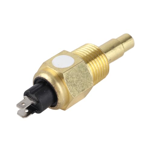Asixxsix Capteur de Température D'eau 1/2 NPT Haute fiabilité pour Jauge D'eau D', Capteur Durable et Professionnel pour Jauges de Température, Convient à la Plupart des Véhicules