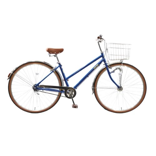 エイリン組立済み[色選択可能]シティサイクル27型 AL27EOL 京都 自転車専門店 完成車でお届け 27インチ シティ サイクル 軽量 自転車 街乗り 通販 ふるさと納税[ブルー]