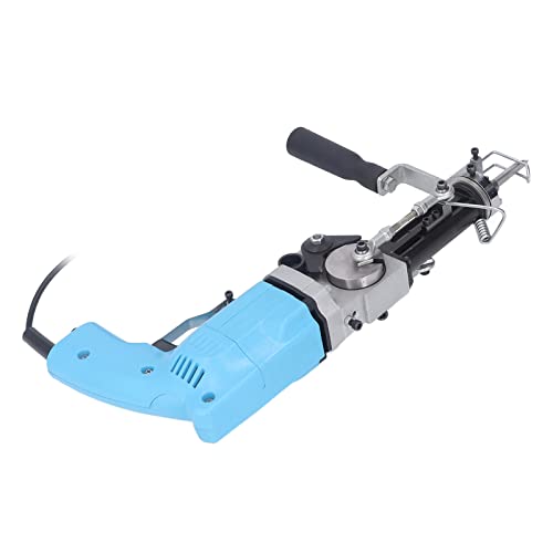 Rug Tufting Machine, 100-240V Metal Professional Two Modes Switching Hand Crafted 2 in 1 Adjustable Speed Electric Carpet Gun Machine for Beginner for DIY (UK Plug)