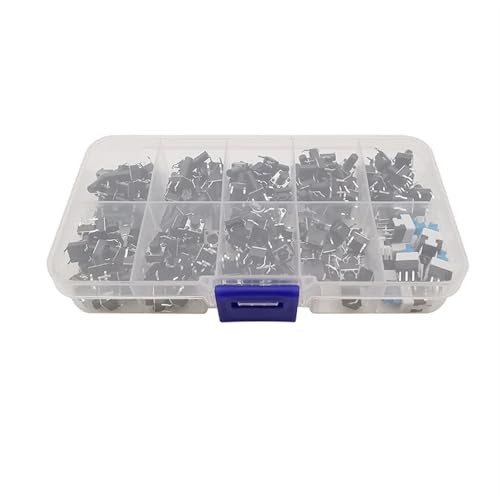 Kit de interruptor de botón táctil momentáneo surtido mini miniaturas PCB 2