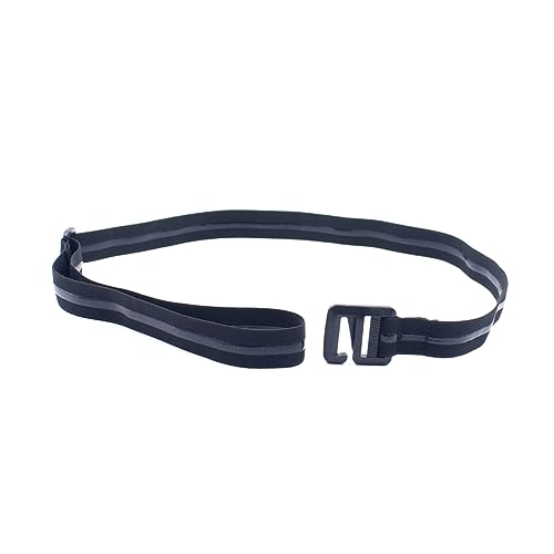 Adjustable Unisex Shirt Stay Belt Non-Slip Anti-Crease Design for Formal Wear 2.5cm Plastic Hook Buckle for Men and Women