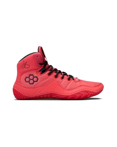 Image of RUDIS JB1 Adult Wrestling Shoes - Fire Red