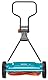 Gardena Classic Spindelmäher 400: Handrasenmäher mit 40cm Arbeitsbreite für bis zu 200 m² Rasenfläche, Messerwalze aus Qualitätsstahl, berührungslose Schneidetechnik, geräuscharm und präzise (4018-20)