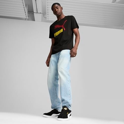 PUMA Erkek/Unisex Puma Club II-PUMA Black-PUMA White-PUMA Gold Low Boot 42 - Görsel 7