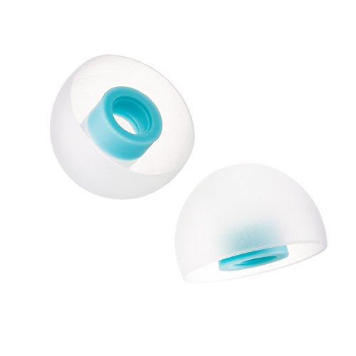 SpinFit CP100Z – Patented Silicone Eartips for Replacement (2 Pairs) (4 mm Nozzle Dia.) (Large)