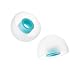 SpinFit CP100Z – Patented Silicone Eartips for Replacement (2 Pairs) (4 mm Nozzle Dia.) (Large)