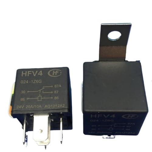 Relais automobile HFV4 boitier haute performance 5 broches 40A 14V CC - 2