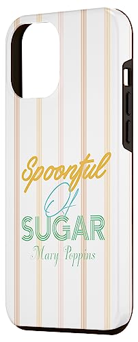 Iphone 12 Pro Max Disney Classic Mary Poppins Spoonful Of Sugar Striped Case #TOP1