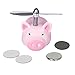 Produktbild Nettes Auto-Dekoration Reizende Kleine Schwein Innenraum Passt Das Auto Auto-Styling Piggy Schweinchen Dekoration Magnet Ornament Elecenty Fahrrad Dekorieren Nette Schwein (1 Set, A)