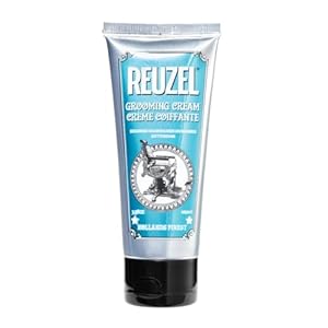 Reuzel Grooming Hair Cream for Men – Subtle, Sugary Rum Fragrance – Low Shine Finish – Contains Moisturizing Properties – No Buildup – Natural, Pliable Hold – Suitable for All Hair Types – 100 ml