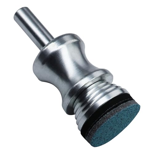 1 inch Leaf Spinner Tool Engine Turn for Gold and Silver Leafing Unlock 3-D Effects, Enhances 3-D appearance, 1 inch Diameter Perfect for Cars and Motorcycles, One Turning Pads Included