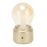 HAUTE LUMINOSITÉ: La veilleuse à ampoule vintage utilise des perles LED à haute luminosité avec une durée de vie allant jusqu'à 30 000 heures.