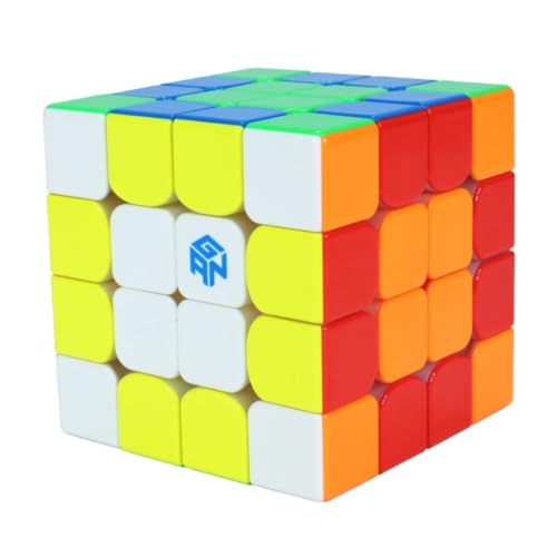 Image of GAN 460 4x4 V2 Magnetic Speed Cube | UV Coated Glossy Finish & Dual Track Mechanism | 160 Magnets, Thicker Outer Layers & Anti-Pop System Professional Puzzle