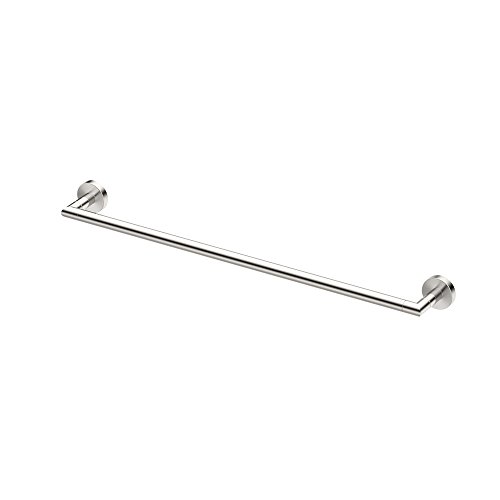 Image of Gatco 4640 Glam Single Towel Bar, 24 Inch, Satin Nickel