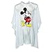 Disney Classic Mickey and Minnie Rain Poncho 2 pack set, Clear Adult