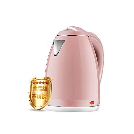 Vattenkokare, vattenkokare i rostfritt stål, tekanna med automatisk uppvärmning, 5 minuter snabb uppvärmning, avtagbar bas, automatisk stängning, lågt ljud, enkel rengöring med stor diameter, 1,8 l