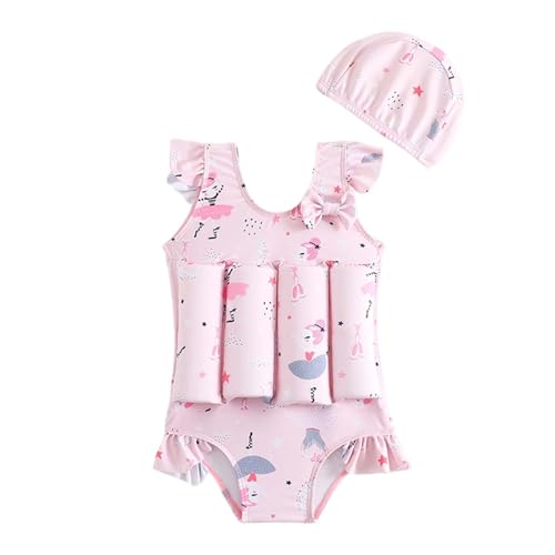 Bañador de flotabilidad para niña que elimina el miedo al agua para aprender a nadar feliz