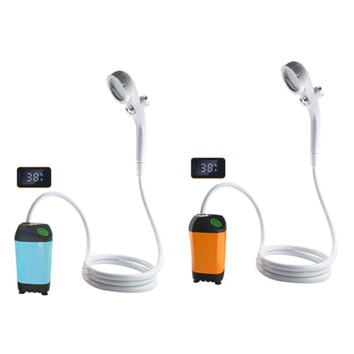 Douche camping rechargeable USB avec pompe électrique à débit constant - 3