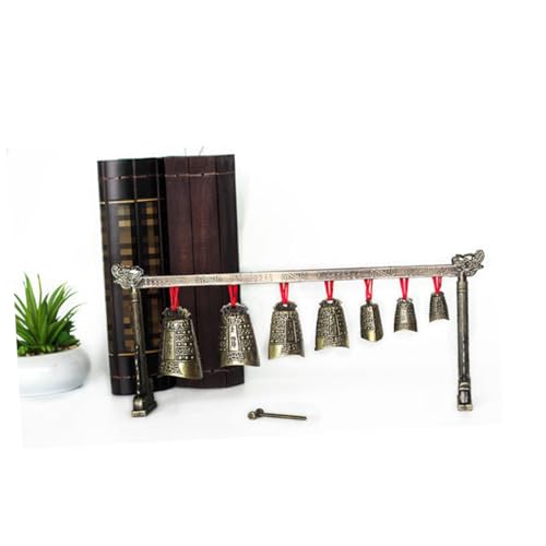 ERINGOGO 7 Instrumentos Antigos Carrilhão De Sino China Esculturas De Feng Shui Estátuas Chinesas Pe