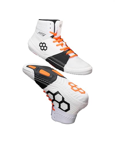 RUDIS KS Power Adult Wrestling Shoes - Imperial White