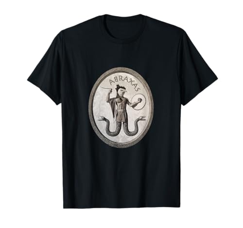 Abraxas Symbole Gnostique Ésotérique occulte Rituel Païen Magick T-Shirt