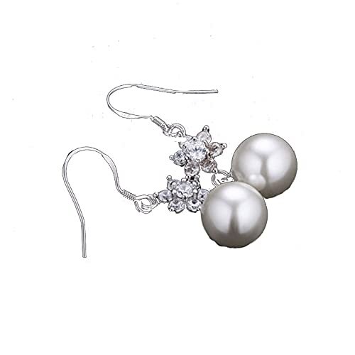 Bijoux flocon de neige style coréen LLXYWJ aux détails pendantes raffinés