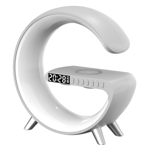 [Luvian]�y�X�s�[�J�[ ���C�g�t���z30W�����[�d�� �Q�� �f�X�N�p �[�d�X�^���h �^�C�}�[�@�\&�A�v������\ ���[�C�g���� USB-C�}���[�d ��ԏƖ��Ή� ����ԉ��o �č��W�� ��