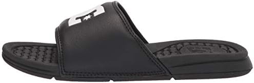 DC womens Slide Sandal, Black/White, 5 US | Image 7