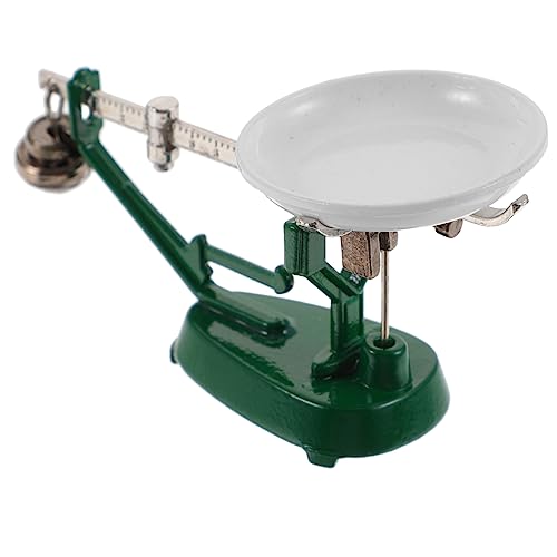 VICASKY 1 Set Old Fashioned Mechanical Scale Miniature mini Accessories Decorate Balance Scale Prop mini toy's for Kids Scale mini House Prop House Small Balance Balance Scales Toy