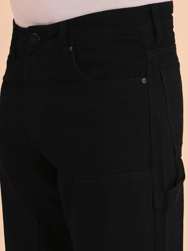 Image of Style Quotient Men Relaxed Fit Mid Rise Carpenter Jeans